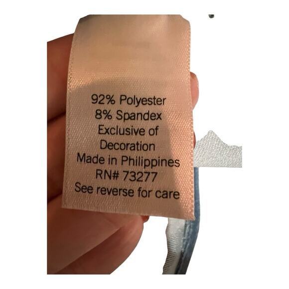 LC Lauren Conrad Smocked Velvet Mini Dress New Without Tags MSRP $64.00 - Picture 11 of 12